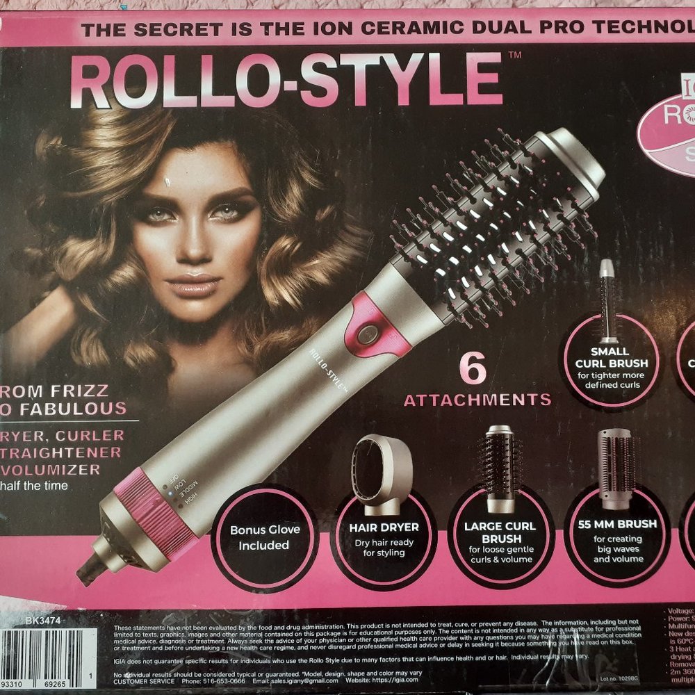 SALE!! Brand New IGIA Rollo Style -6 Attachments